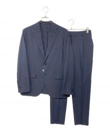 BEAUTY&YOUTH（ビューティーアンドユース）の古着「Suit LANATEC セットアップ/背抜きジャケット＆イージーパンツ」｜ネイビー