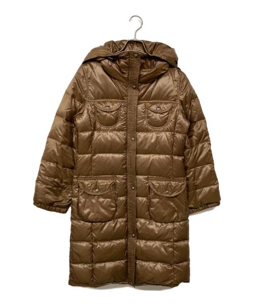 Max Mara WEEK END LINE（マックスマーラ ウイークエンドライン）Max Mara WEEK END LINE (マックスマーラ ウイークエンドライン) ダウンコート ブラウン サイズ:38の古着・服飾アイテム