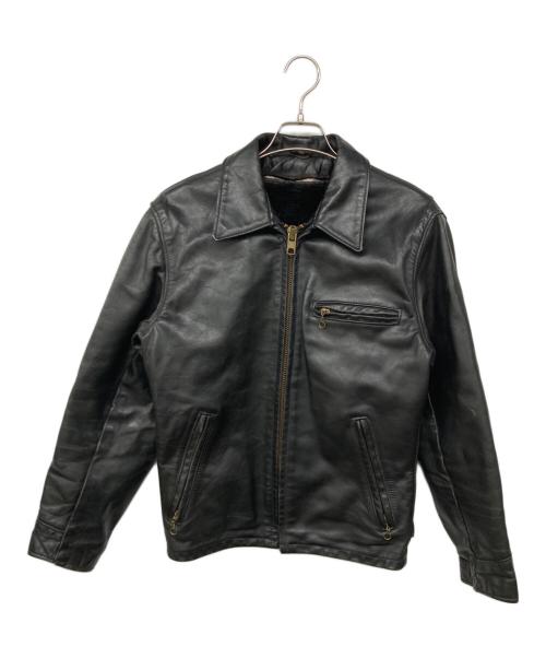 Schott（ショット）Schott (ショット) ライナー付ライダース トラッカージャケット ブラック サイズ:36の古着・服飾アイテム