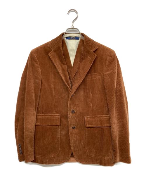 POLO RALPH LAUREN（ポロ・ラルフローレン）POLO RALPH LAUREN (ポロ・ラルフローレン) ベストセット コーデュロイジャケット ブラウン サイズ:ジャケット36S/ベスト38Sの古着・服飾アイテム