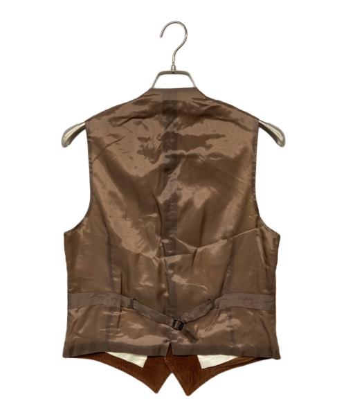 POLO RALPH LAUREN（ポロ・ラルフローレン）POLO RALPH LAUREN (ポロ・ラルフローレン) ベストセット コーデュロイジャケット ブラウン サイズ:ジャケット36S/ベスト38Sの古着・服飾アイテム