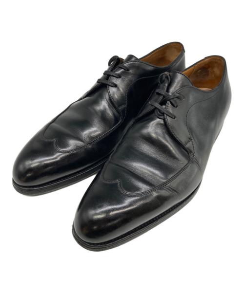 J.M.WESTON（ジェイエムウエストン）J.M.WESTON (ジェイエムウエストン) DERBY with wings / ウィングチップレザーシューズ ブラック サイズ:6/Ｃの古着・服飾アイテム