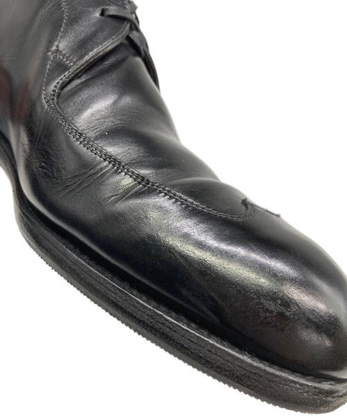 J.M.WESTON（ジェイエムウエストン）J.M.WESTON (ジェイエムウエストン) DERBY with wings / ウィングチップレザーシューズ ブラック サイズ:6/Ｃの古着・服飾アイテム