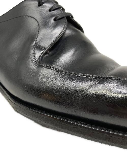 J.M.WESTON（ジェイエムウエストン）J.M.WESTON (ジェイエムウエストン) DERBY with wings / ウィングチップレザーシューズ ブラック サイズ:6/Ｃの古着・服飾アイテム