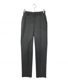 MM6 Maison Margiela（エムエムシックスメゾンマルジェラ）の古着「ストライプスラックス」｜グレー