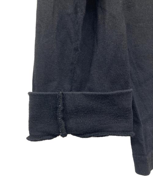 HARLEY-DAVIDSON（ハーレーダビッドソン）HARLEY-DAVIDSON (ハーレーダビッドソン) 00`sファイヤーパターンL/S TEE ブラック サイズ:Lの古着・服飾アイテム