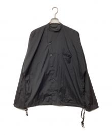 Essay（エッセイ）の古着「DOLMAN SLANT SHIRT ドルマンスラントシャツ」｜ブラック