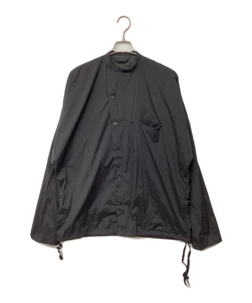 Essay（エッセイ）Essay (エッセイ) DOLMAN SLANT SHIRT ドルマンスラントシャツ ブラック サイズ:Mの古着・服飾アイテム