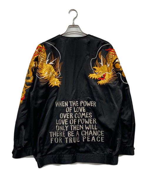 blackmeans（ブラックミーンズ）blackmeans (ブラックミーンズ) 総刺繍ベトナムジャケット ブラック サイズ:5の古着・服飾アイテム