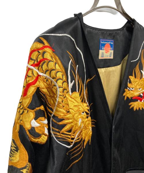 blackmeans（ブラックミーンズ）blackmeans (ブラックミーンズ) 総刺繍ベトナムジャケット ブラック サイズ:5の古着・服飾アイテム
