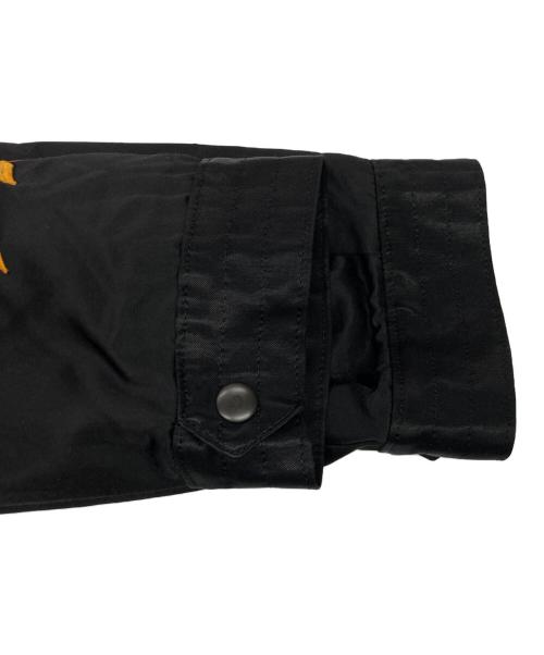 blackmeans（ブラックミーンズ）blackmeans (ブラックミーンズ) 総刺繍ベトナムジャケット ブラック サイズ:5の古着・服飾アイテム