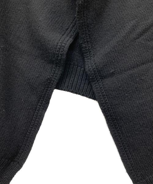 TAKAHIROMIYASHITA TheSoloIst.（タカヒロミヤシタ ザソロイスト）TAKAHIROMIYASHITA TheSoloIst. (タカヒロミヤシタ ザソロイスト) two face sweater. / ツーフェイスセーター ブラック サイズ:48の古着・服飾アイテム