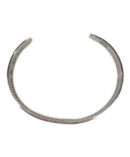 Hysteric Glamour（ヒステリックグラマー）Hysteric Glamour (ヒステリックグラマー) UNDERCOVER (アンダーカバー) CAN YOU FEEL MY LOVE BUZZ / バングル シルバーの古着・服飾アイテム