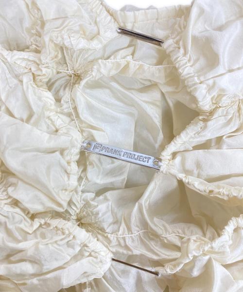 PRANK PROJECT（プランクプロジェクト）PRANK PROJECT (プランクプロジェクト) しぼりプリーツ2WAYトップ ベージュ サイズ:FREEの古着・服飾アイテム