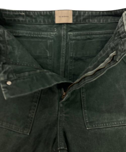THE SHISHIKUI（シシクイ）THE SHISHIKUI (シシクイ) Color baker デニムパンツ グリーン サイズ:36の古着・服飾アイテム