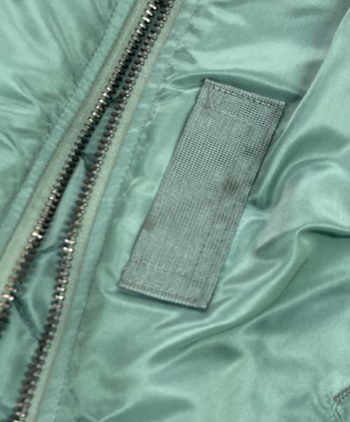 AVIREX（アヴィレックス）AVIREX (アヴィレックス) MA-1ジャケット / フライトジャケット グリーン サイズ:LARGEの古着・服飾アイテム