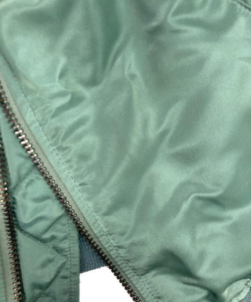 AVIREX（アヴィレックス）AVIREX (アヴィレックス) MA-1ジャケット / フライトジャケット グリーン サイズ:LARGEの古着・服飾アイテム