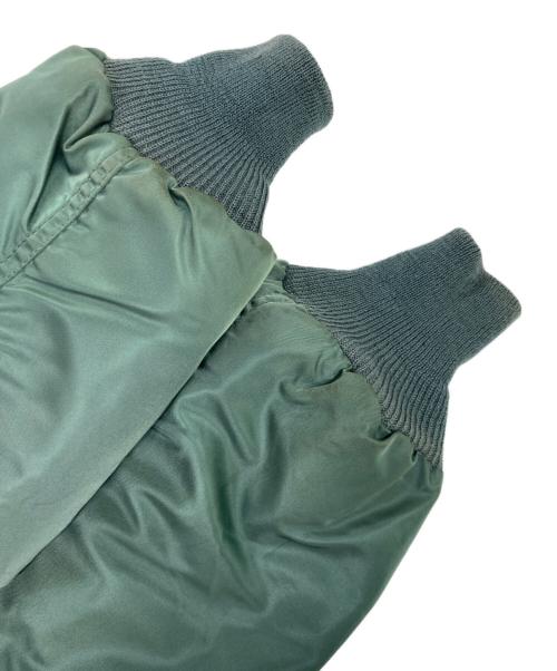 AVIREX（アヴィレックス）AVIREX (アヴィレックス) MA-1ジャケット / フライトジャケット グリーン サイズ:LARGEの古着・服飾アイテム