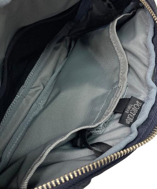 PORTER（ポーター）PORTER (ポーター) LIFT SHOULDER BAG / リフトショルダーバッグ ネイビーの古着・服飾アイテム