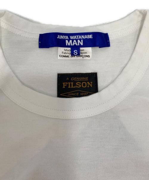 JUNYA WATANABE MAN（ジュンヤワタナベマン）JUNYA WATANABE MAN (ジュンヤワタナベマン) FILSON (フィルソン) RANGER GRAPHIC PRINT TEE ホワイト サイズ:Sの古着・服飾アイテム