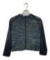 MARELLA (マレーラ) ツイード切替ジップジャケット グリーン サイズ:40：7000円
