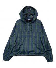 Umbra×FREAK'S STORE（アンブラ×フリークスストア）の古着「別注Check Anorak Parka アノラックパーカー」｜ネイビー×グリーン