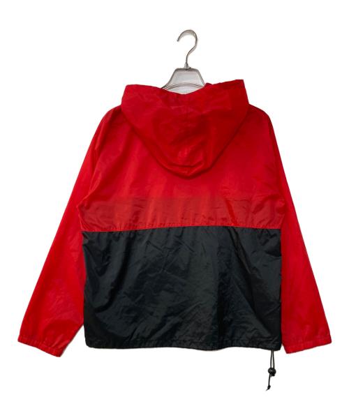 adidas（アディダス）adidas (アディダス) 70's アノラックパーカー レッド×ブラック サイズ:Lの古着・服飾アイテム
