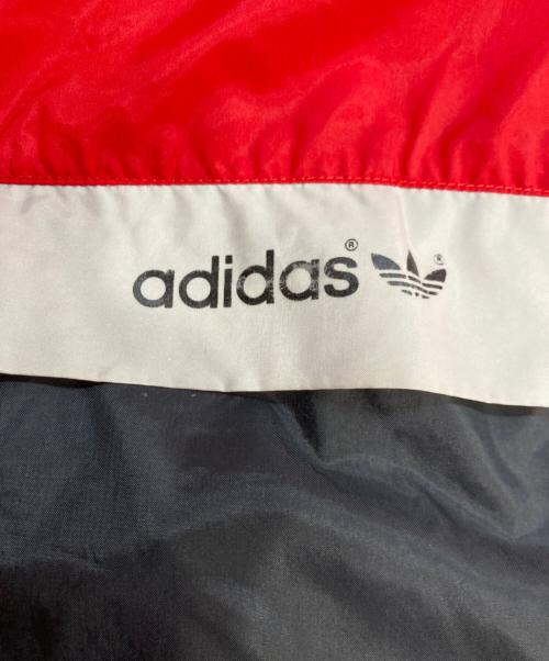 adidas（アディダス）adidas (アディダス) 70's アノラックパーカー レッド×ブラック サイズ:Lの古着・服飾アイテム