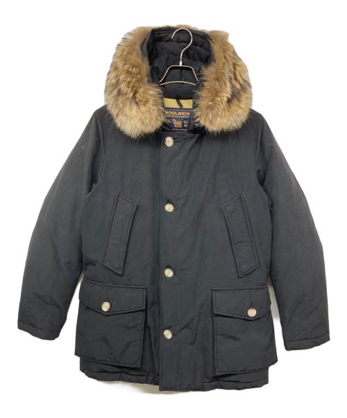 WOOLRICH（ウールリッチ）WOOLRICH (ウールリッチ) ファー付きダウンジャケット ブラック サイズ:Mの古着・服飾アイテム