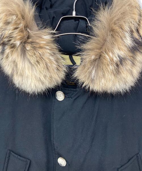 WOOLRICH（ウールリッチ）WOOLRICH (ウールリッチ) ファー付きダウンジャケット ブラック サイズ:Mの古着・服飾アイテム