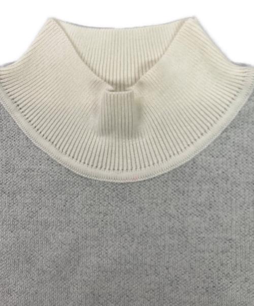 Gosha Rubchinskiy（ゴーシャラブチンスキー）Gosha Rubchinskiy (ゴーシャラブチンスキー) ロゴニット / ハイネックニット アイボリー サイズ:XSの古着・服飾アイテム