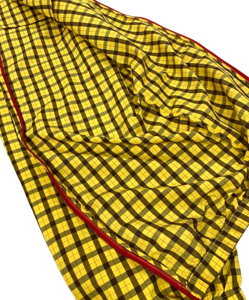 SUPREME（シュプリーム）SUPREME (シュプリーム) Plaid Warm Up Pant / プレイド ウォームアップ パンツ イエロー サイズ:Mの古着・服飾アイテム