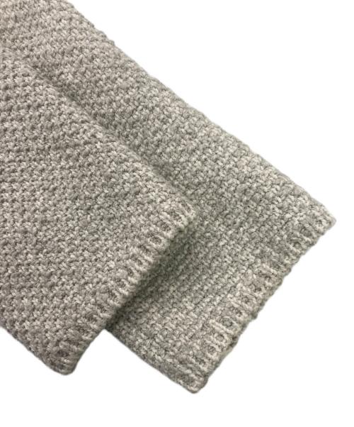 theory luxe（セオリーリュクス）theory luxe (セオリーリュクス) ツイード ニットカーディガン ジャケット グレー サイズ:38の古着・服飾アイテム