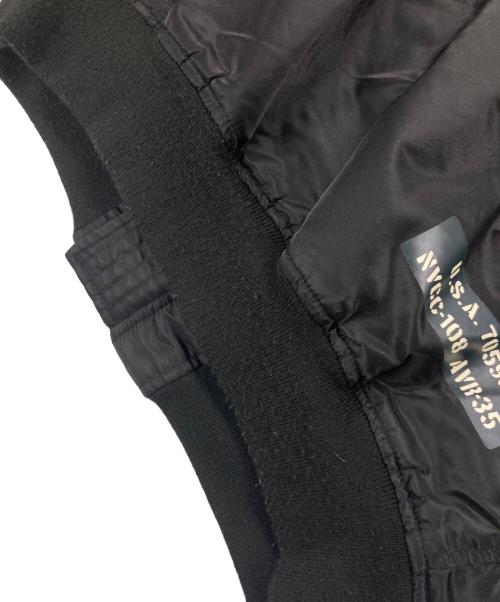 AVIREX（アヴィレックス）AVIREX (アヴィレックス) REVERSIBLE STENCIL MA-1 / リバーシブル ステンシル MA-1 ブラック サイズ:XXLの古着・服飾アイテム