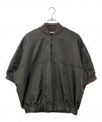 FOG ESSENTIALSフィアオブゴッド エッセンシャル）の古着「ハーフジップ ナイロン プルオーバー」｜ブラック