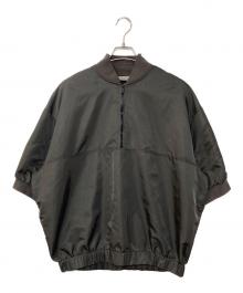 FOG ESSENTIALS（フィアオブゴッド エッセンシャル）の古着「ハーフジップ ナイロン プルオーバー」｜ブラック