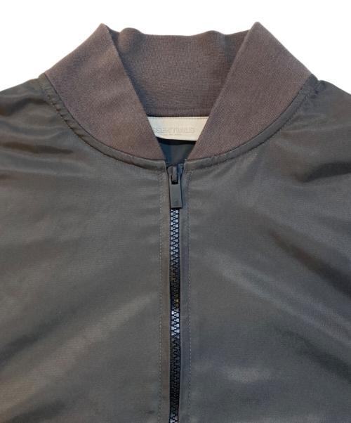 FOG ESSENTIALS（フィアオブゴッド エッセンシャル）FOG ESSENTIALS (フィアオブゴッド エッセンシャル) ハーフジップ ナイロン プルオーバー ブラック サイズ:Mの古着・服飾アイテム