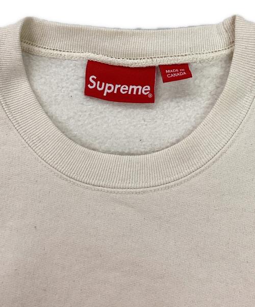 SUPREME（シュプリーム）SUPREME (シュプリーム) スモールボックスロゴクルーネックスウェット ホワイト サイズ:Ｍの古着・服飾アイテム