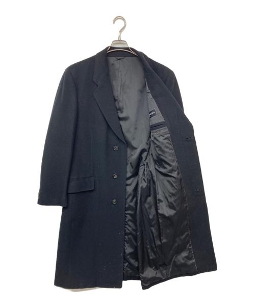 BALENCIAGA（バレンシアガ）BALENCIAGA (バレンシアガ) ウールチェスターコート ブラック サイズ:A6の古着・服飾アイテム