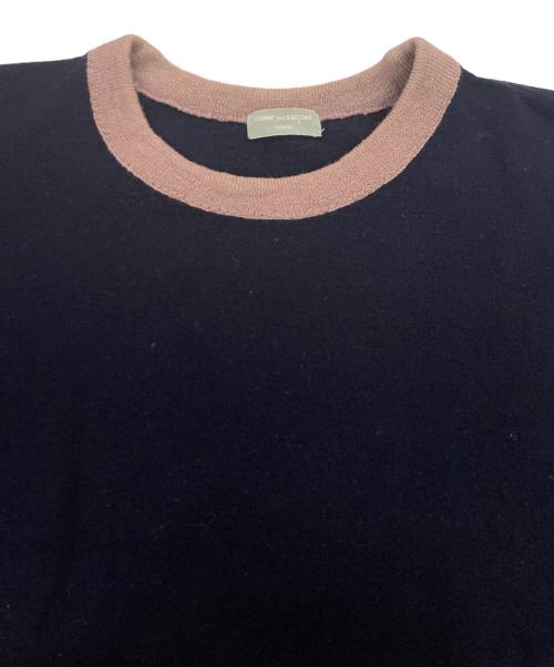 COMME des GARCONS HOMME（コムデギャルソン オム）COMME des GARCONS HOMME (コムデギャルソン オム) 90's クルーネックニット ネイビー サイズ:記載なしの古着・服飾アイテム