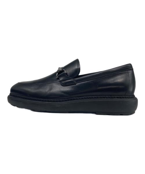 Salvatore Ferragamo（サルヴァトーレ フェラガモ）Salvatore Ferragamo (サルヴァトーレ フェラガモ) ガンチーニビット ローファー ブラック サイズ:7 1/2の古着・服飾アイテム