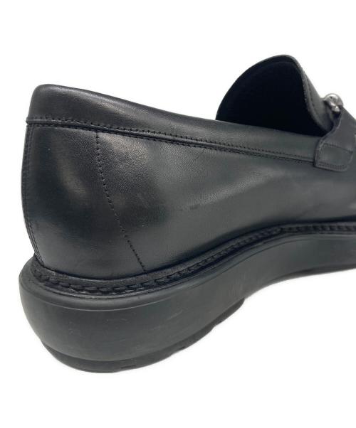 Salvatore Ferragamo（サルヴァトーレ フェラガモ）Salvatore Ferragamo (サルヴァトーレ フェラガモ) ガンチーニビット ローファー ブラック サイズ:7 1/2の古着・服飾アイテム