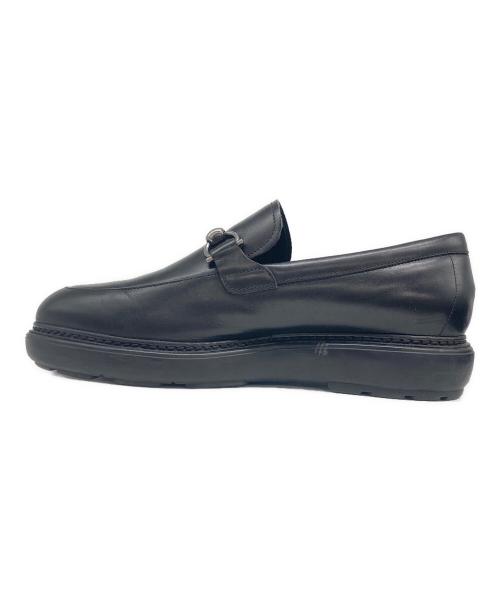 Salvatore Ferragamo（サルヴァトーレ フェラガモ）Salvatore Ferragamo (サルヴァトーレ フェラガモ) ガンチーニビット ローファー ブラック サイズ:7 1/2の古着・服飾アイテム