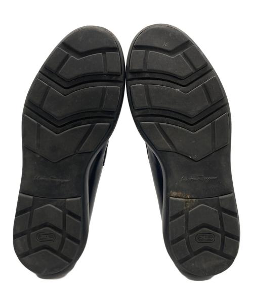 Salvatore Ferragamo（サルヴァトーレ フェラガモ）Salvatore Ferragamo (サルヴァトーレ フェラガモ) ガンチーニビット ローファー ブラック サイズ:7 1/2の古着・服飾アイテム