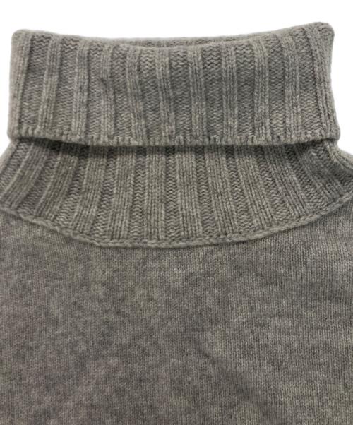 MUSE de Deuxieme Classe（ミューズ ドゥーズィエム クラス）MUSE de Deuxieme Classe (ミューズ ドゥーズィエム クラス) JADE タートルネックプルオーバー / ジェイド タートルネックプルオーバー グレー サイズ:表記なしの古着・服飾アイテム