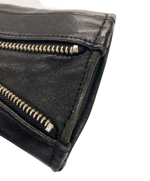 beautiful people（ビューティフルピープル）beautiful people (ビューティフルピープル) vintage leather riders jacket / ビンテージ レザー ライダース ジャケット ブラック サイズ:130の古着・服飾アイテム