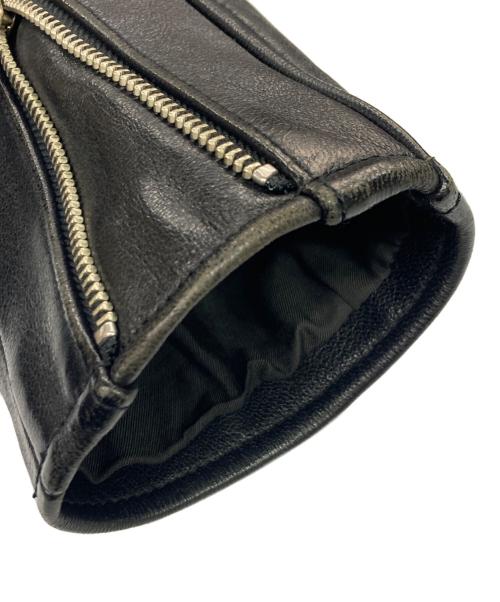 beautiful people（ビューティフルピープル）beautiful people (ビューティフルピープル) vintage leather riders jacket / ビンテージ レザー ライダース ジャケット ブラック サイズ:130の古着・服飾アイテム