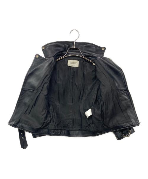 beautiful people（ビューティフルピープル）beautiful people (ビューティフルピープル) vintage leather riders jacket / ビンテージ レザー ライダース ジャケット ブラック サイズ:130の古着・服飾アイテム