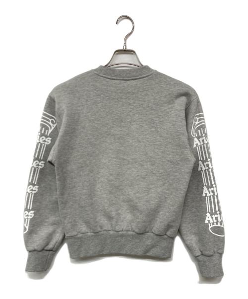 ARIES（アリーズ）ARIES (アリーズ) Column Sweatshirt グレー サイズ:XXSの古着・服飾アイテム