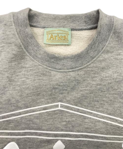 ARIES（アリーズ）ARIES (アリーズ) Column Sweatshirt グレー サイズ:XXSの古着・服飾アイテム